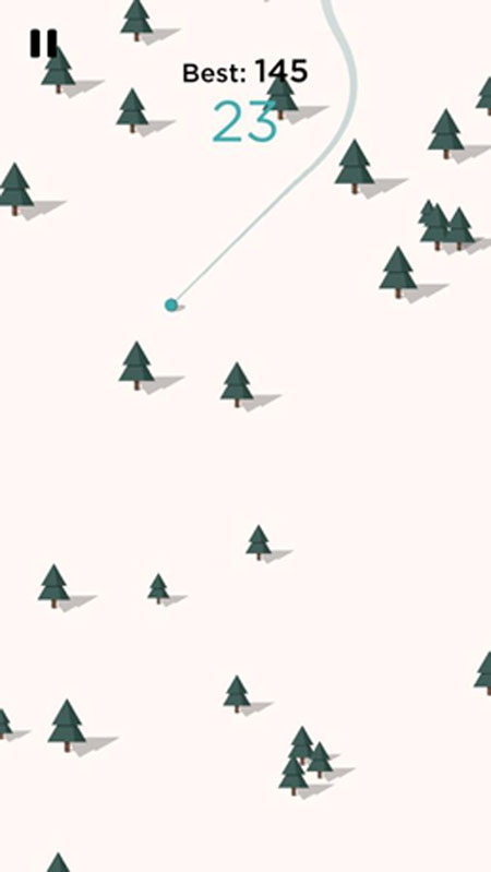 小球滑雪手机版