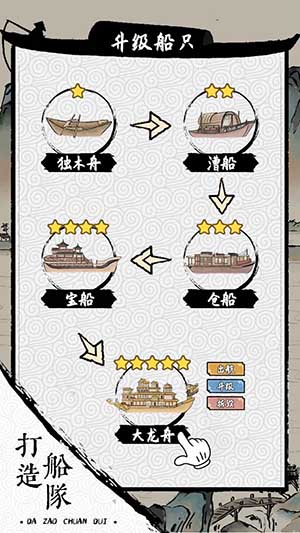 我在古代有船队游戏